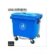 INPHIC-660L超加大塑膠垃圾桶滾輪有蓋可裝車長筒形收納桶-660L加厚(藍色)_HYsi