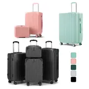 ZUNI 1/2/3PCS Luggage Suitcase Trolley Set Travel TSA Lock Storage Hard Case
