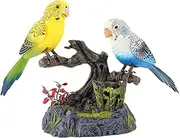 CORHAD 1Set Electric Talking Parrot Interactive Imitation Bird for Fun Desktop Decoration Enhances Communication Skills Realistic Design for Household Decor