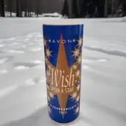 Avon Talc Christmas Edition Vintage SOFT MUSK,, FREE POSTAGE, stock