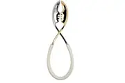 Bugatti Kiss Salad Tongs - White/Gold