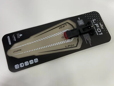 ReadyGo Lumis LF01 Glow Bike Fender w/ Rear Light Set (Transparent Black)