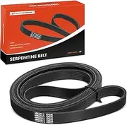 A-Premium Engine Serpentine Drive Belt Compatible with Ford, Chevrolet, GMC & Dodge Cars - F-250, F-350, Tahoe, Express 1500, Suburban 2500, C3500, Yukon, Savana, C3500HD, K1500 K2500 K3500, Dakota