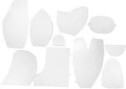 TEMPNAP 1 Set Memory Bear Making Templates Rulers for DIY Craft Projects Sewing Patterns for Bonding Activities Create Lasting Memories