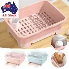 with Lid Dish Drying Rack Plastic Kitchen Cutlery Tray Kitchen Supplies