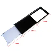Heavy Duty Steel Fridge Slide With Extendable Table & Cutting Board Rated 130KG