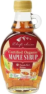 Chef's Choice Organic Pure Canadian Maple Syrup, 189 ml