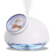 Portable Cool Mist Humidifier 250ml USB Mini Air Humidifier with 7 Color LED