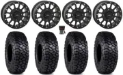 System 3 SB-5 15" Wheels Black 30" Intersect Tires Textron Wildcat XX