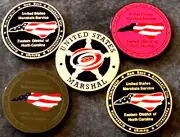 US Marshals Service EDofNC “Hurricanes” SET OF FOUR challenge coins