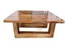 Epoxy Resin Walnut Wooden Table top rectangle Table Custom order Hallway Decor