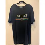 [上身] 二手 GUCCI OVERSIZED LOGO T-SHIRT XL