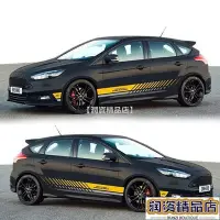 在飛比找Yahoo!奇摩拍賣優惠-訂製 汽車腰線貼紙 車貼 汽車貼紙 車身腰線貼 裝飾通用 側