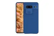 For Google Pixel 8 Case, CamShield Series Slim Stylish Protective Case with Slide Camera Cover (Blue)