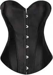 [HEYDHSDC] Women Sexy Black Lace Gothic Corsets Top Slimming Waist Trainer Modeling Push Up Bustiers
