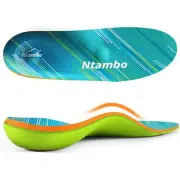 Bundle 2 Pairs Arch Support Insole Orthotic Insert Flat Feet Shock Absorption XL