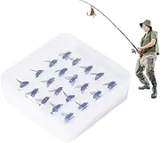 Fly Fishing Bait - Swimbait Fish Lure Soft Bait Fly Assortment | Realistic Simulation Fly Bait, Fake Fishing Bait Gear for Salmon, Trout