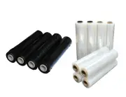 Stretch Film 500mm 25U for Pallet Wrapping Clear / Black