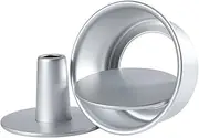 6/8Inch Aluminum Alloy Round Hollow Chiffon Food Cake Mold Cake Pan Baking Mould