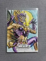 2019 DC Comics Bombshells III Sketches #NNO Dan Gorman Batgirl 1/1