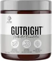 ATP Science GutRight® Gut Health Supplement, Modbiotic & Polyphenol Compounds for Better Gut Health, Digestion & Digestive Support, Weight Management and More, Plant-Based, Non-GMO, Fibre, 150g