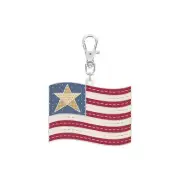 Lori Holt Enamel Happy Charm- Flag **ST-40877**