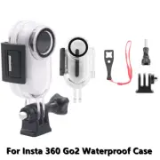 30m Waterproof Housing Shell Protective Cover Mount Adapter For Insta360 go 2 b
