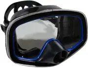 Scuba Choice Scuba Diving Classic Free Dive One-Window Silicone Purged Mask,