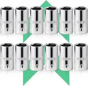 [12pcs] Durable 10mm Socket, 1/4 socket set,Shallow Socket 1/4 Inch Drive 10mm 6 Point, CORROSION RESISTANCE