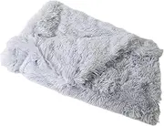 FONDOTIN Double Layer Plush Pet Mat Cozy Bed for Cats Dogs Lightweight Portable Pet Blanket