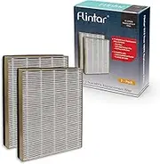 Flintar True HEPA Replacement Filter, Compatible with TaoTronics TT-AP002 Air Purifier and VAVA VA-EE008 Air Purifier, 3-in-1 Premium H13 Grade True HEPA Filter, 2-Pack (2)