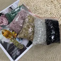 在飛比找momo購物網優惠-【千奇國際精品】有聚寶盆者還差五色石的都在這邊☆☆天然五色水