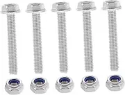 Mobestech Stainless Steel Expansion Bolts Full Threaded Hexagon Bolts Metal Nuts and Washers Assortment