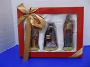 NEW Christmas Three Kings Figurine Tres Reyes Mago Nativity Manger Italian Style