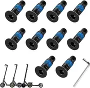 ulip Scooter Forehead Head Screw Accessories Fixed Screw Kit 10 PCS Compatible for xiaomi M365 1s pro mi3 Ninebot Max G30/ES series F series scooter