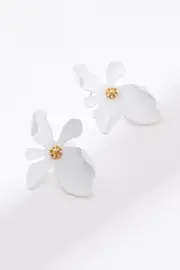 Flower Bling Earrings--GRE-FLOWERE