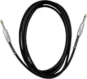 GREENADSCAPE Guitar Patch Cable Durable Adapter for Electric Guitars Flexible Insulated Outer Noise Reduction for Home Live Performances