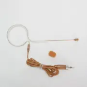 Tan Color Single Ear Headset Microphone For Sennheiser G2 G3 G4 Wireless Brown