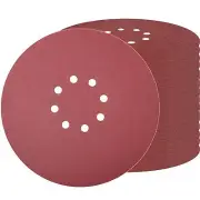 10Pcs 9" Drywall Sander Paper Sanding Disc Hook Loop 150 Grit for Drywall Sander