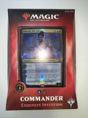 Sealed Exquisite Invention Magic The Gathering Commander New English Deck MTG