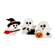 3Pcs/set Halloween Specters Ornament Tiered Tray Home Decoration Table Sign