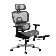 Oikiture Ergonomic Office Chair Mesh Executive Seat Computer Chairs BK&GY