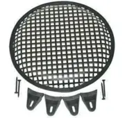2 Patron 10" SubWoofer Metal Mesh Cover Waffle Speaker Grill Protect Guard DJ