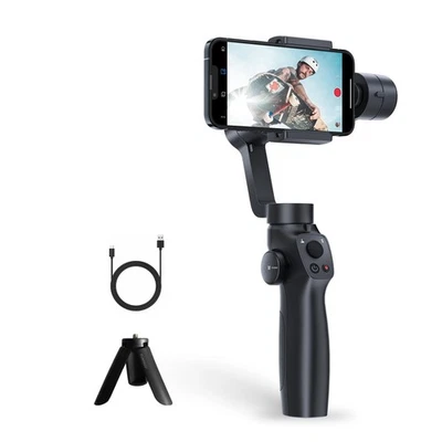 Gimbal Stabilizer for iPhone, Phone Gimbal w/Focus Wheel Face Tracking for 16...