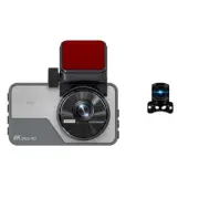 UHD 4K Dash Camera 2 Lens Car Front Rear DVR Registrator Camera WIFI G-Sensor (for: Porsche)