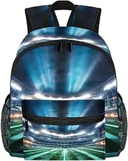Travel Backpack for Women,Backpack for Men,American Football Soccer Stadium,Backpack, Q3am2ovrqwbx, 10x4x12 in