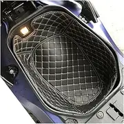 TL500 Motorcycle PU Rear Trunk Cargo Liner Protector, for Seat, for Bucket Pad, for SYM, for MAX, for SYM, for TL 500 Max, for SYM, for TL500 Accessories Motorcycle Storage Box Liner