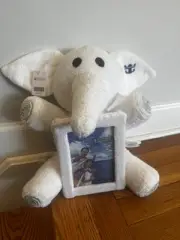 Royal Caribbean Elephant Towel Picture Holder Animal Photo Frame Plush RCL NWT