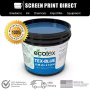 Ecotex® Blue Textile Pure Photopolymer Emulsion for Screen Printing