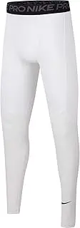 [Nike] Pro Big Kids’ (Boys’) Tights Size M White/Black